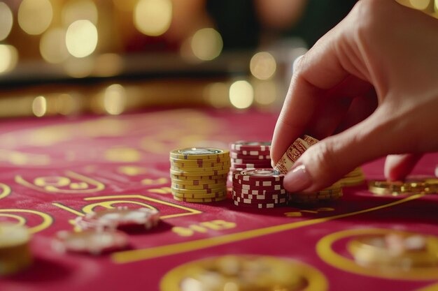 Live dealer at Dream Gaming table streaming to kiototo