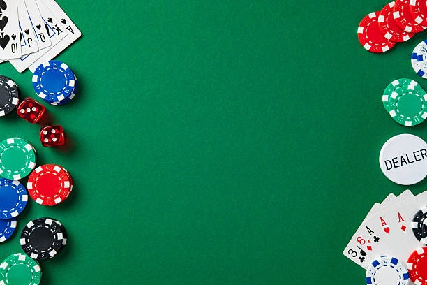 Dream Gaming blackjack table with dealer and cards